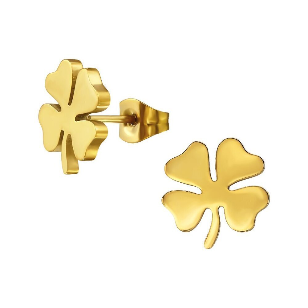 14K Gold Surgical Steel Cover Stud Earrings 11mm